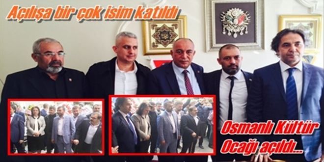 Osmanlı Kültür Ocağı açıldı