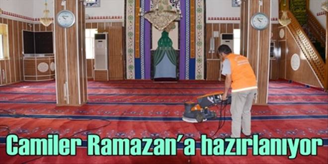  Camilerde ramazan  temizliği başladı 