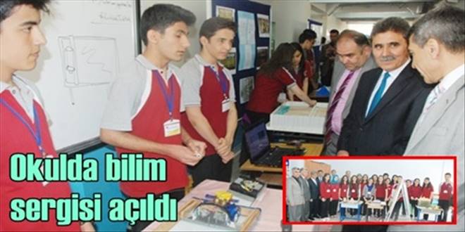 Anadolu Öğretmen Lisesinde geleceğin projeleri sergilendi