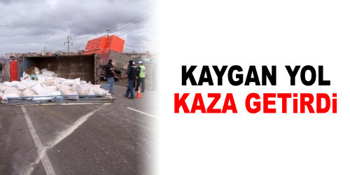 Kaygan Yolda Kaza