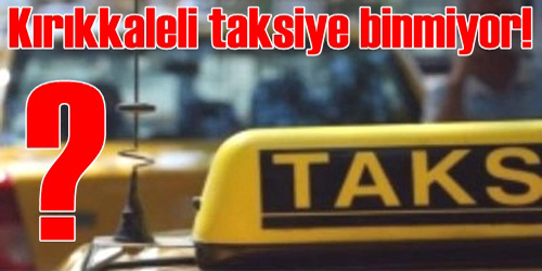 Taksiciler Dertli