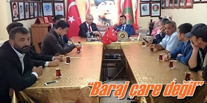 ?Baraj çare değil?