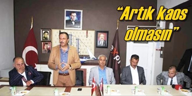 ?Artık kaos olmasın?
