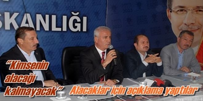 ?Kimsenin alacağı kalmayacak?