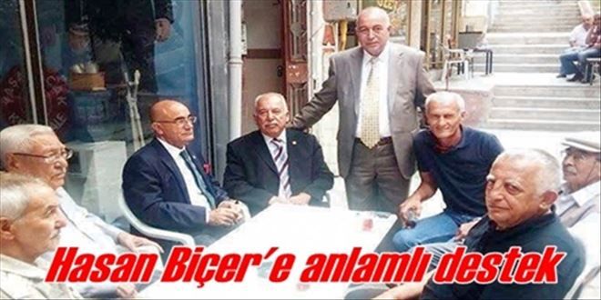 CHP´nin eski tüfekleri  Biçer´i ziyaret ettiler