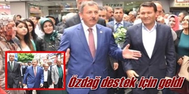 Özdağ´dan destek ziyareti