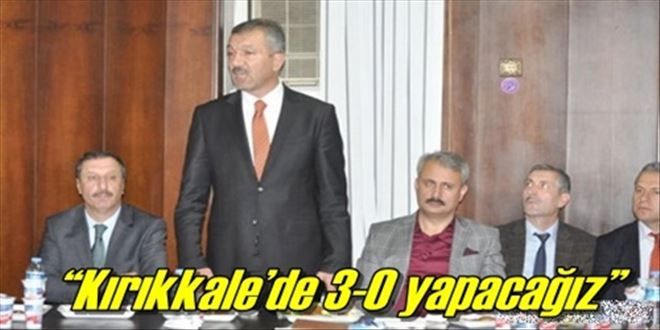 ?Kırıkkale´de 3-0 yapacağız?