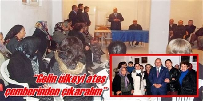 ?Gelin ülkeyi ateş çemberinden çıkaralım?