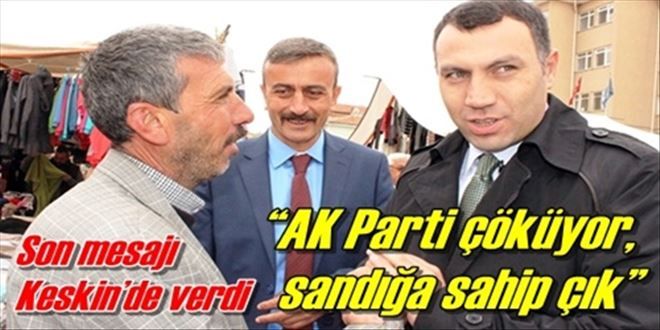 ?AK Parti çöküyor, sandığa sahip çık?