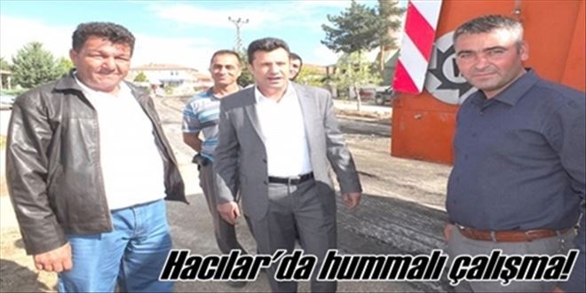 Hacılar´da hummalı çalışma