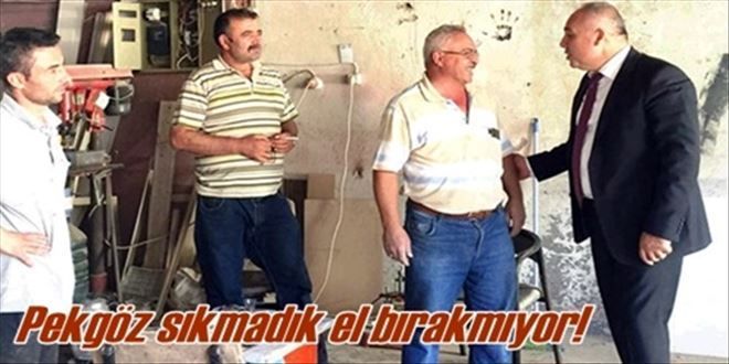 Pekgöz durmak bilmiyor