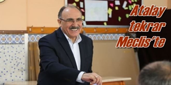 Atalay seçilmeyi başardı