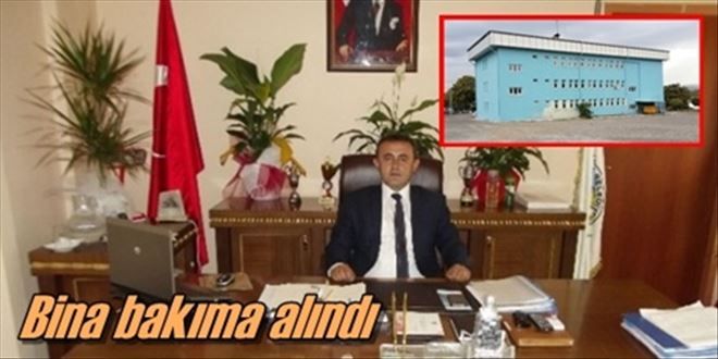 Belediye binasına bakım ve onarım