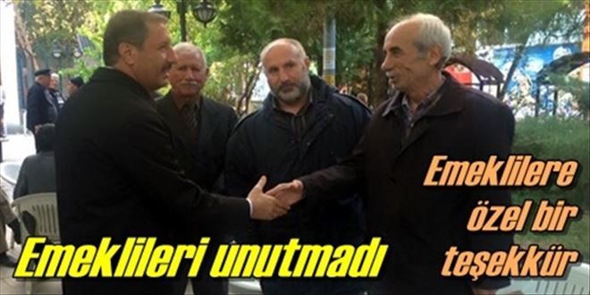 Demir emeklileri unutmadı