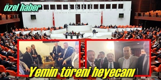 Vekiller yemin etti