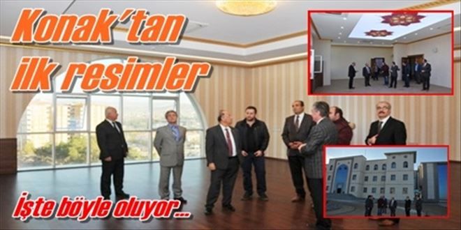 Konak´tan ilk görüntüler