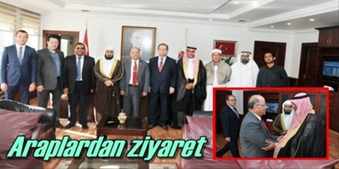 Suudi heyet ziyarette bulundu