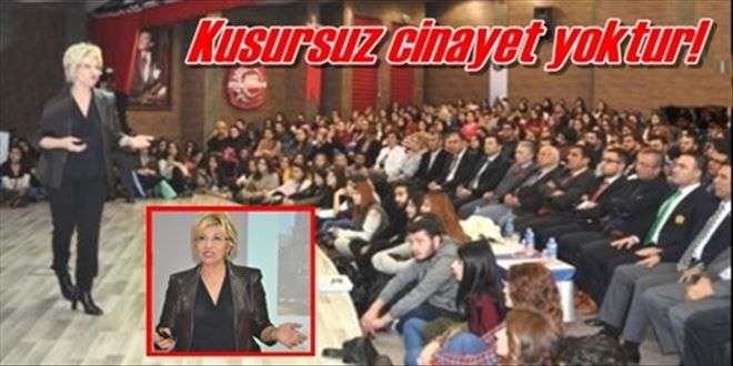 ´Kusursuz Cinayet Yoktur´ konferansı