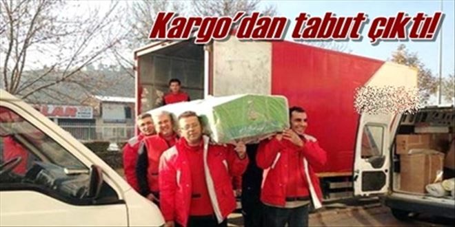Kargo´da Tabut heyecanı!