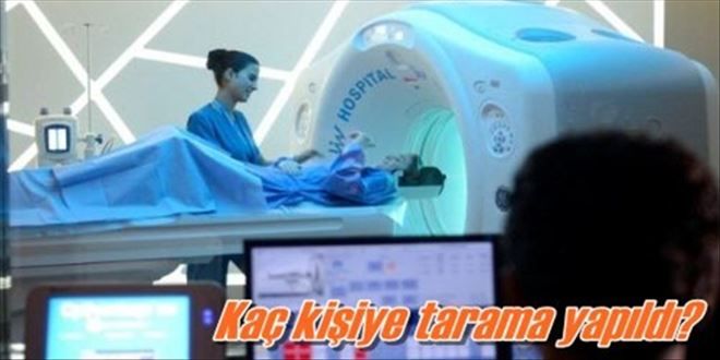 14 bin kişiye kanser taraması yapıldı