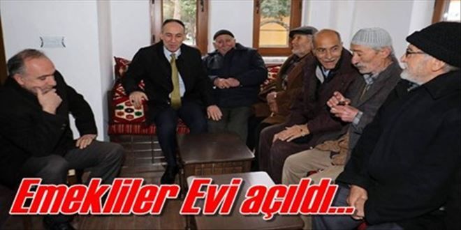 Emekli Evi hizmete girdi
