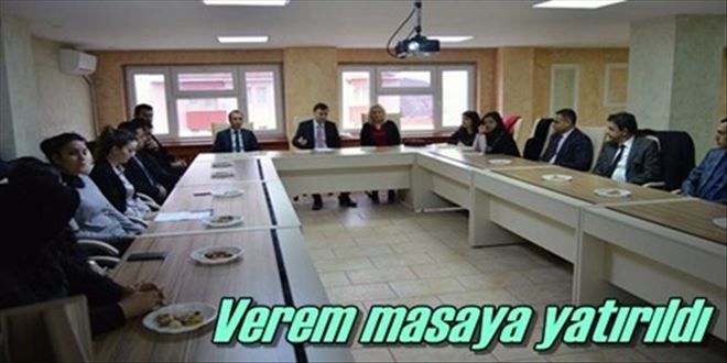  Verem masaya yatırıldı