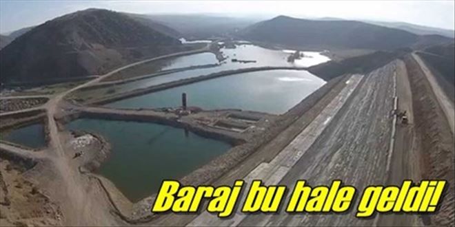 Sulakyurt Barajında sona doğru