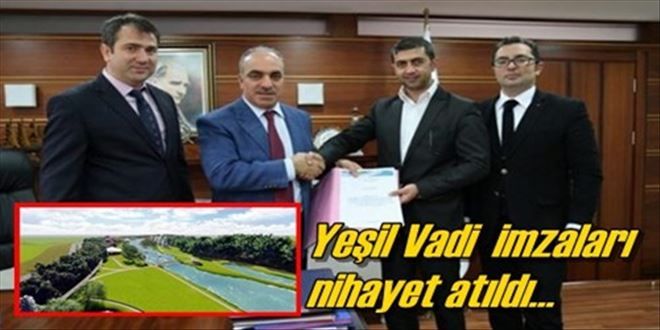 Ve imzalar atıldı