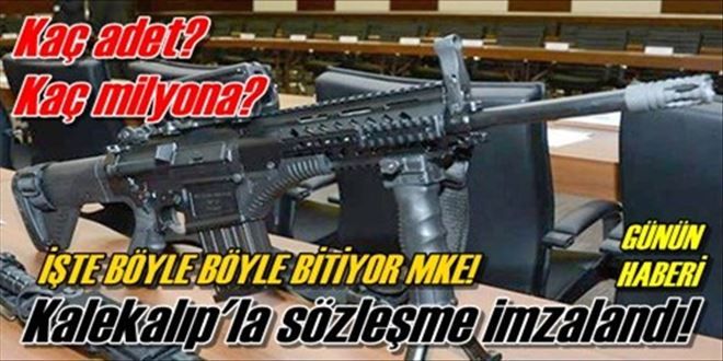 Kalekalıp´la sözleşme imzalandı!
