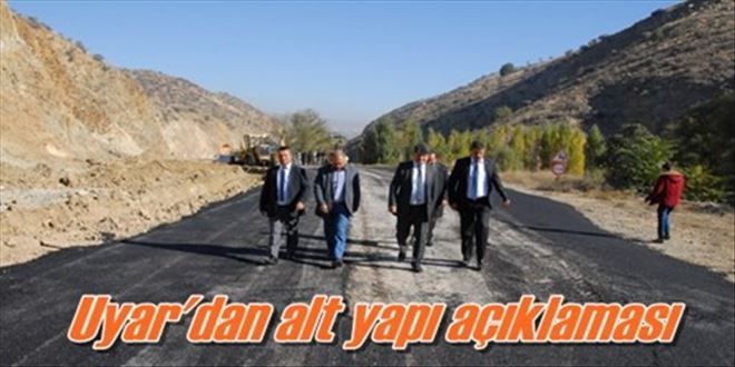 Haziran´da alt yapı bitecek