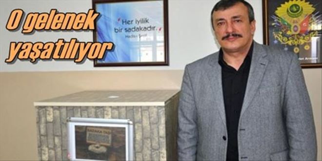 Sadaka Taşı kültürü  yaşatılmaya çalışılıyor
