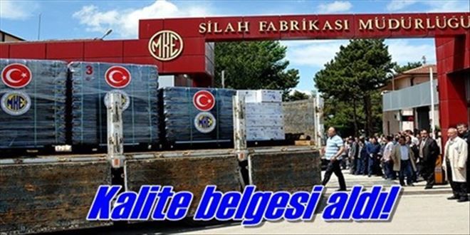 MKE´ye kalite ödülü