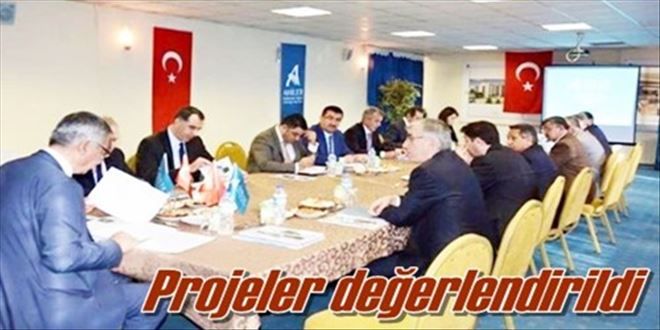 AHİKA yönetimi toplandı