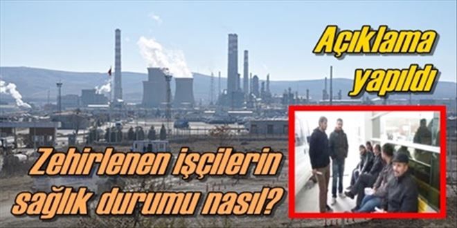 Zehirlenen işçiler taburcu edildi