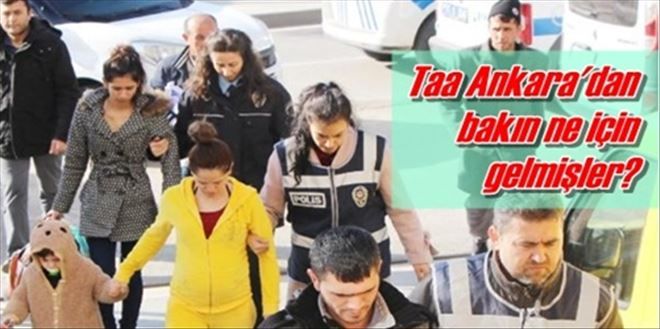  Yaşlılara yardım için  girdikleri evleri soydular
