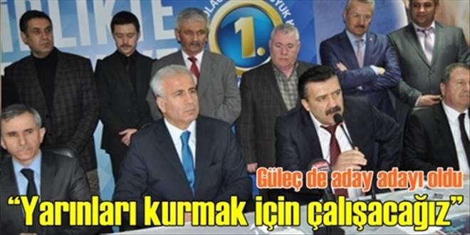  Yarınları kurmak için çalışacağız