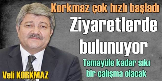 Korkmaz çalışmalara hızlı başladı