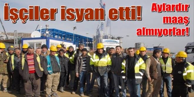 Taşeron işçileri eylem yaptı!