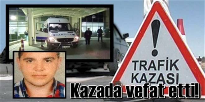 Otomobil kamyonla çarpıştı