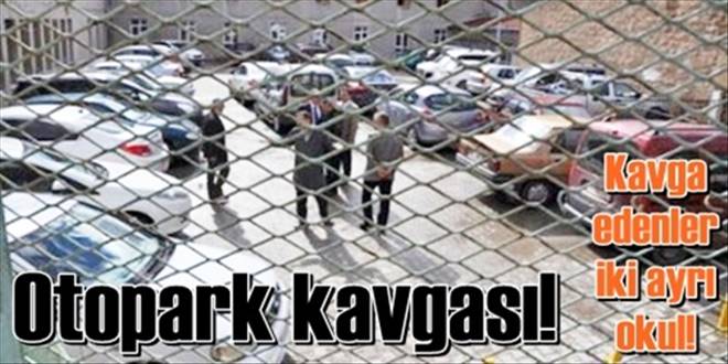 Aynı bahçeyi kullanan iki  okulda otopark tartışması!