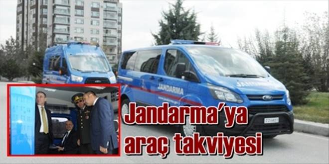 Jandarmaya yeni mobil  asayiş karakol aracı