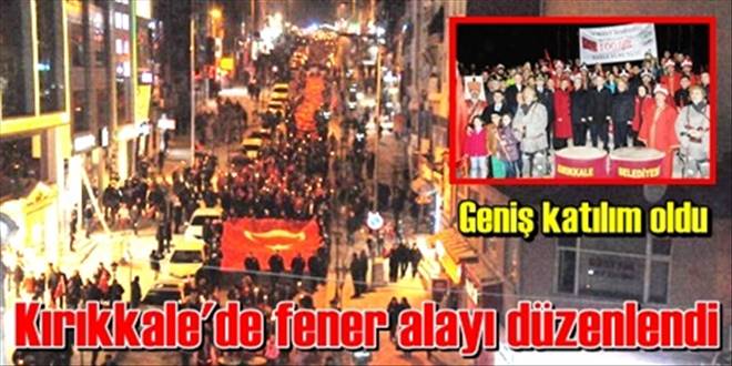 Zafer için Fener Alayı!