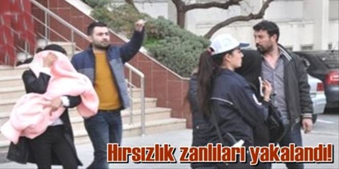 Hırsızlık zanlısı 3 kadın tutuklandı