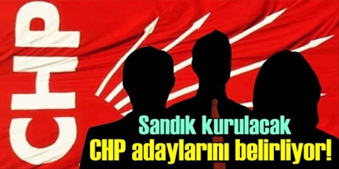 CHP sandığa gidiyor!