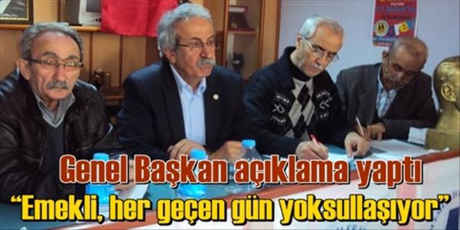  Emekli, her geçen gün yoksullaşıyor