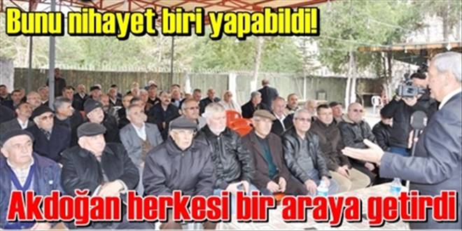 Akdoğan`dan birliktelik harekatı