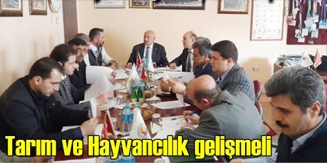 Tarım ve hayvancılık geliştirilmeli