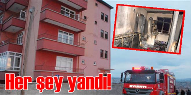 Evleri yanarken gözyaşlarına boğuldular