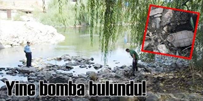 Kızılırmak`ta bulunan el  bombası imha edildi