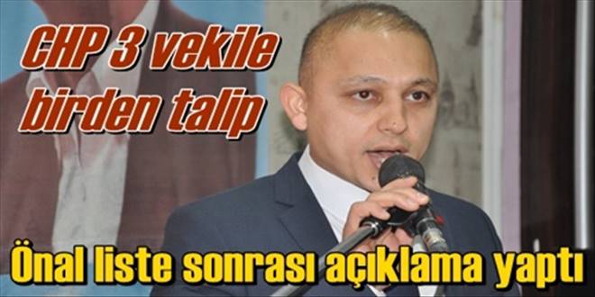 CHP 3 vekile talip